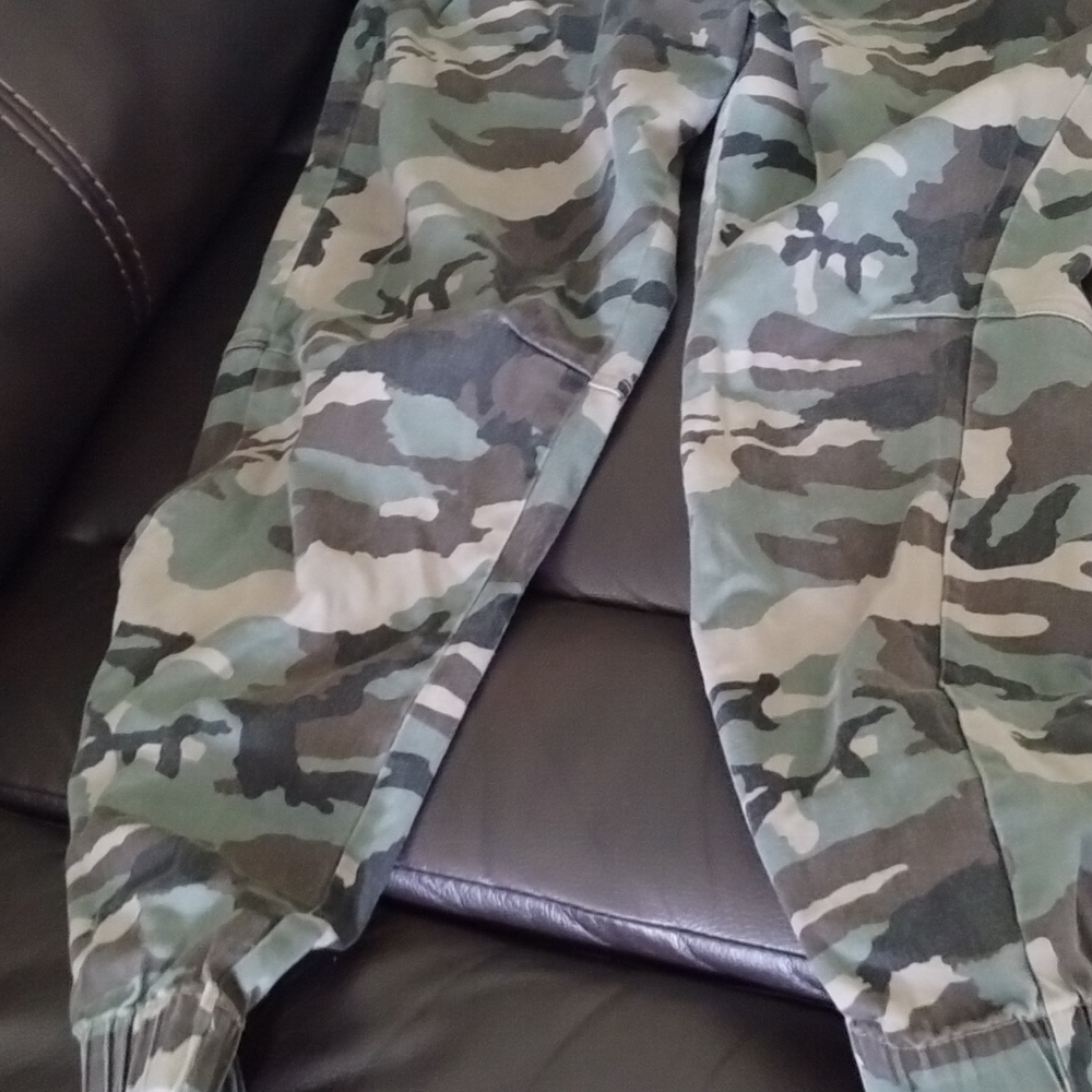 Army green pants